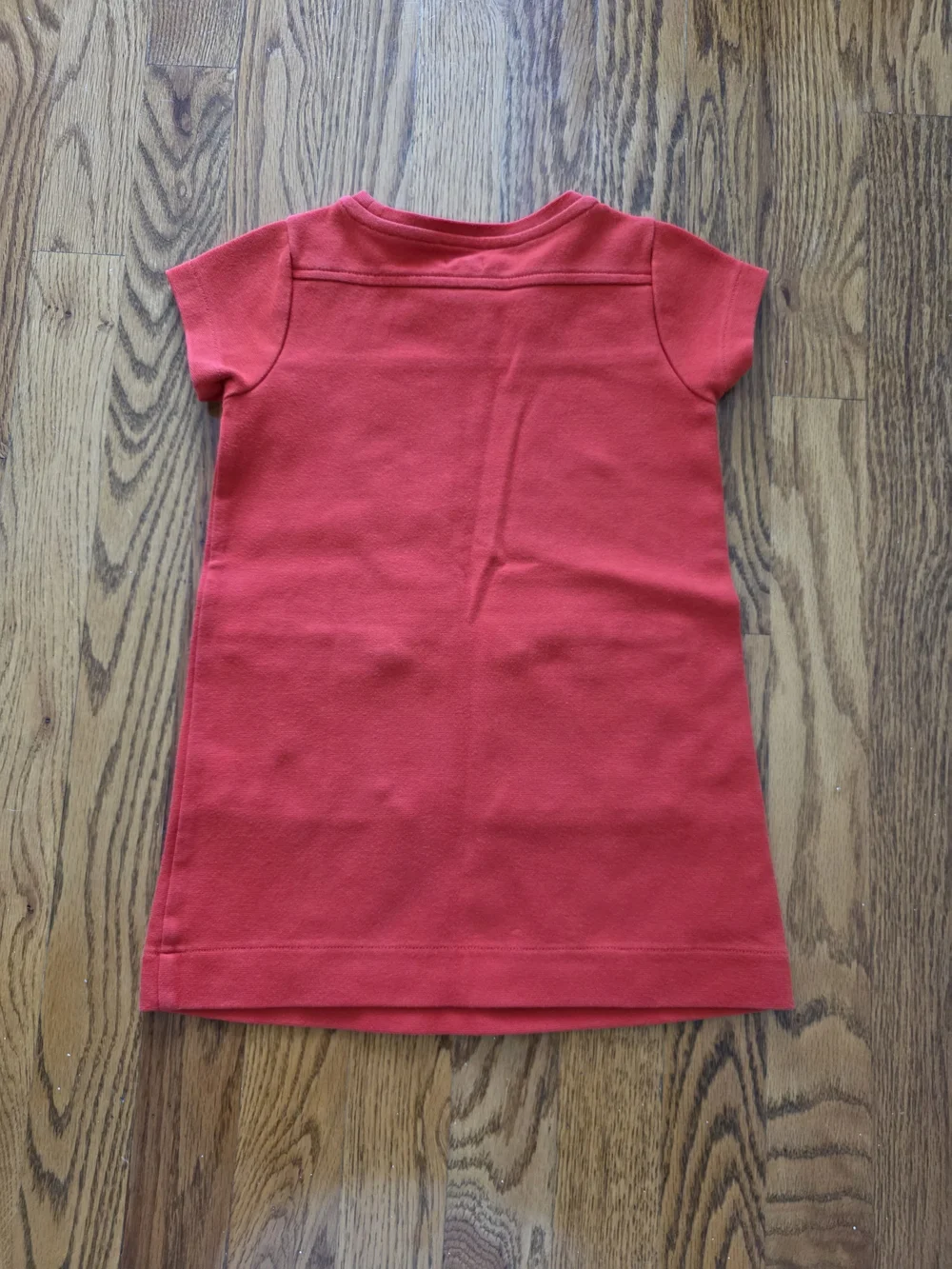 Crewcuts Red Short-Sleeve Pocket A-Line Dress